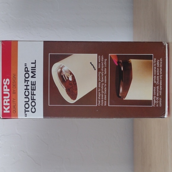 Krups Vintage Touch-Top Coffee Mill - Picture 3 of 3